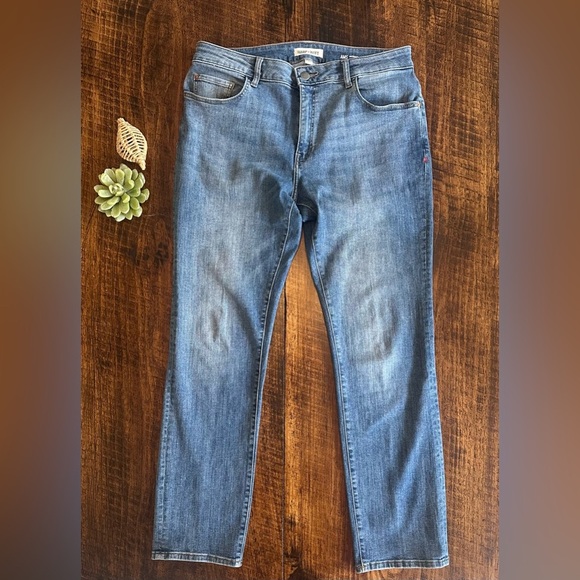 Warp + Weft | AMS Amsterdam Slim/Straight Fit Jeans, Tortoise, 34x32 - Picture 2 of 12